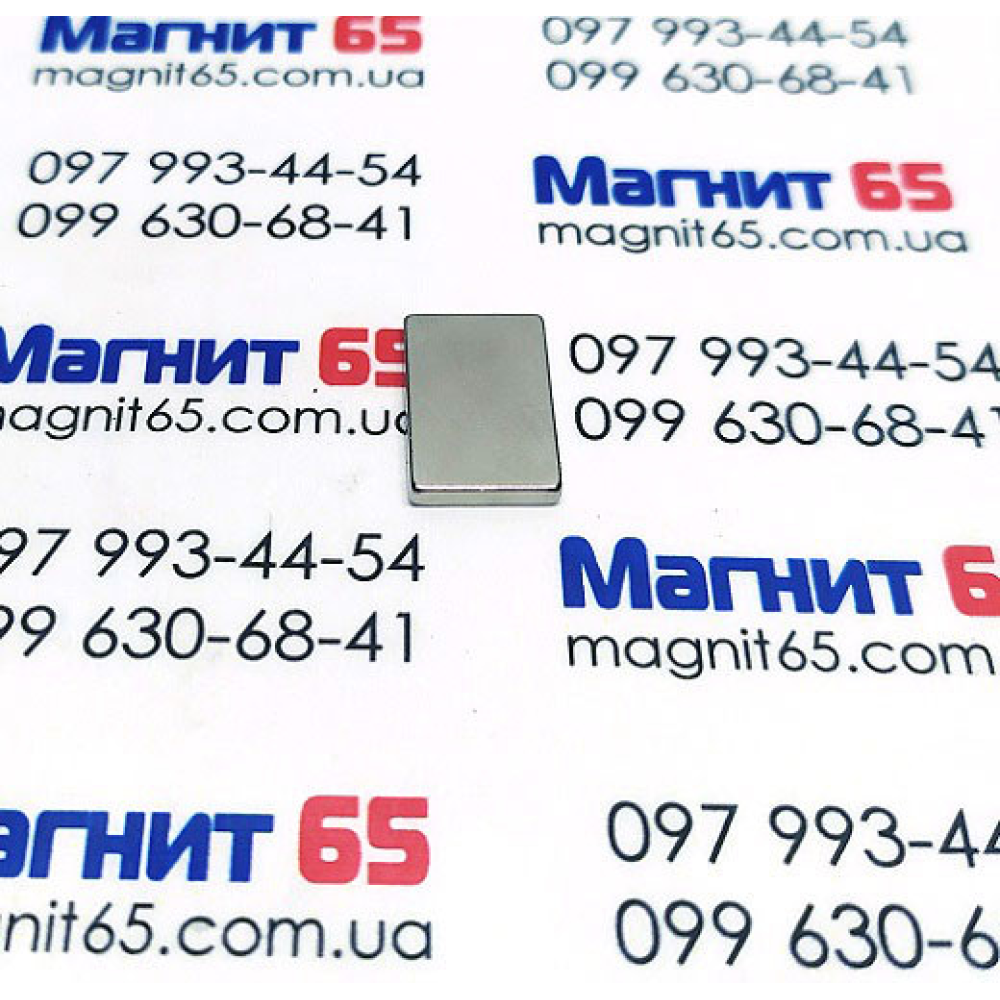 Неодимовий магніт прямокутник 16*4*1 зчеплення 500г