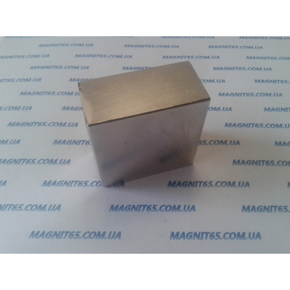 Неодимовий магніт квадрат 40*40*20 зчеплення 80 кг